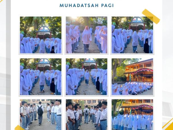 KEGIATAN MUHADATSAH PAGI SMKS Plus Nurul Hakim Kediri